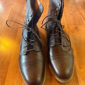 Brown Leather Men's Boots